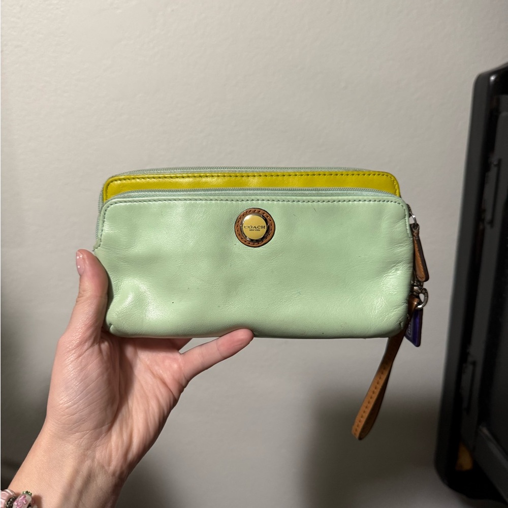 Coach wristlet/wallet